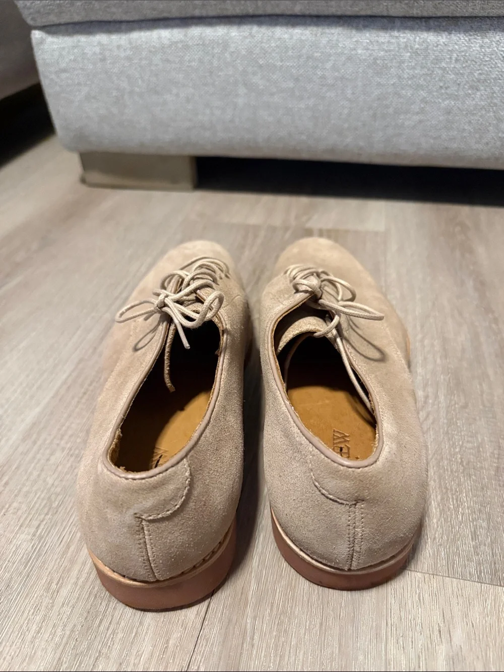 J.Crew Suede Lace-Up Dress Up Shoes